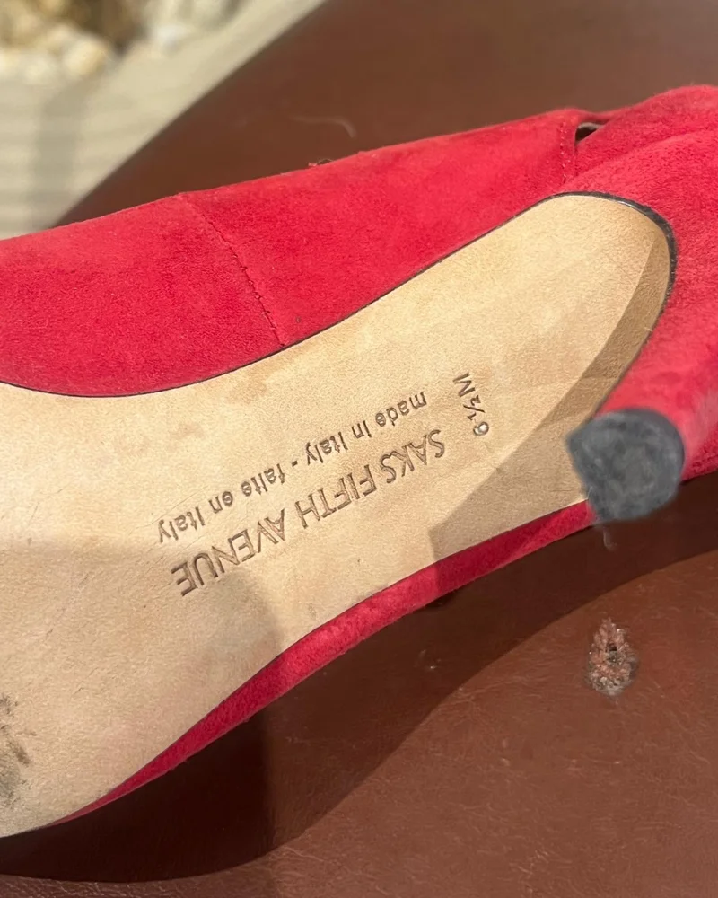 Saks Fifth Ave Stiletto Heels, size 36.5, photo 5