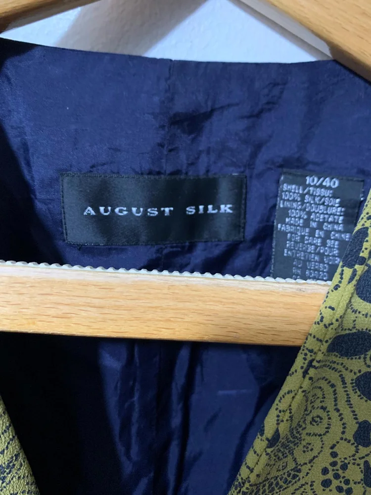 August Silk Vests, size M / 38 / 10, photo 2