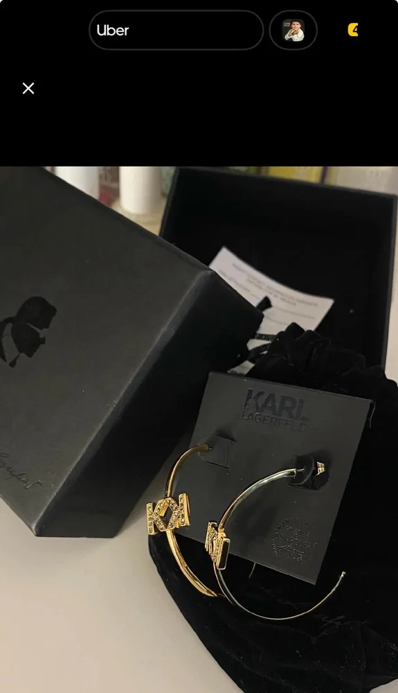 Karl Lagerfeld Earrings, size One size, photo 2