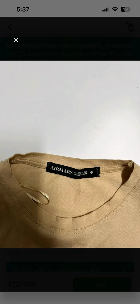 T-shirts, size XS / 34 / 6, photo 3
