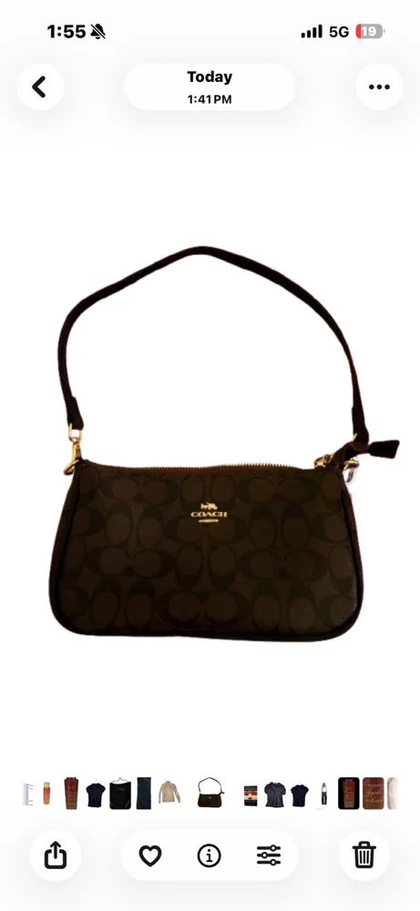 Coach Shoulder Bag, size Other, photo 3