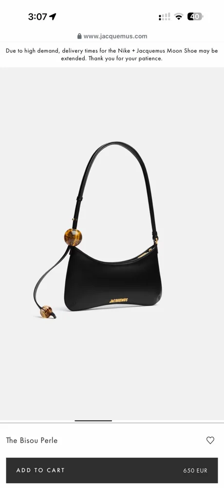 Jacquemus Shoulder Bag, size One size, photo 2