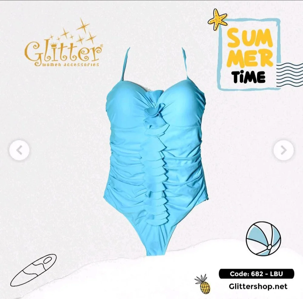 Glitter One-Piece Swimsuits, size M / 38 / 10, photo 3