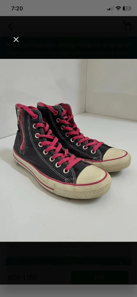 Converse Sneakers, size 39.5, photo 3