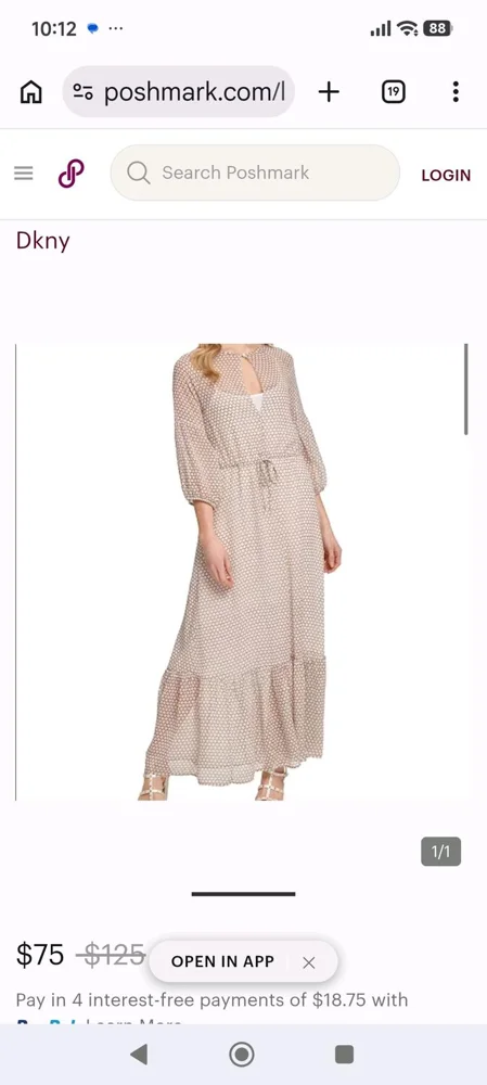 DKNY Maxi Dresses, size M / 38 / 10, photo 3