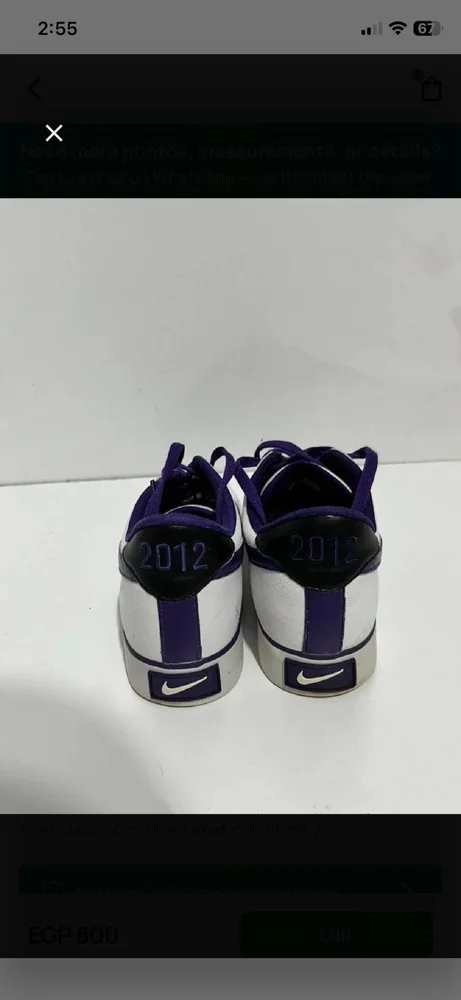 Nike Sneakers, size 39.5, photo 3