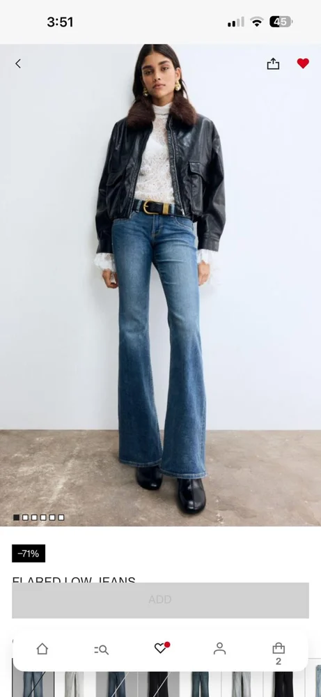 H&M Jeans, size S / 36 / 8, photo 2
