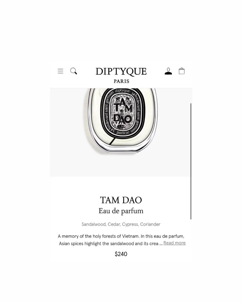 Diptyque Perfume, size Other, photo 2