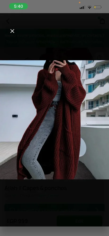 Cardigans, size One size, photo 2