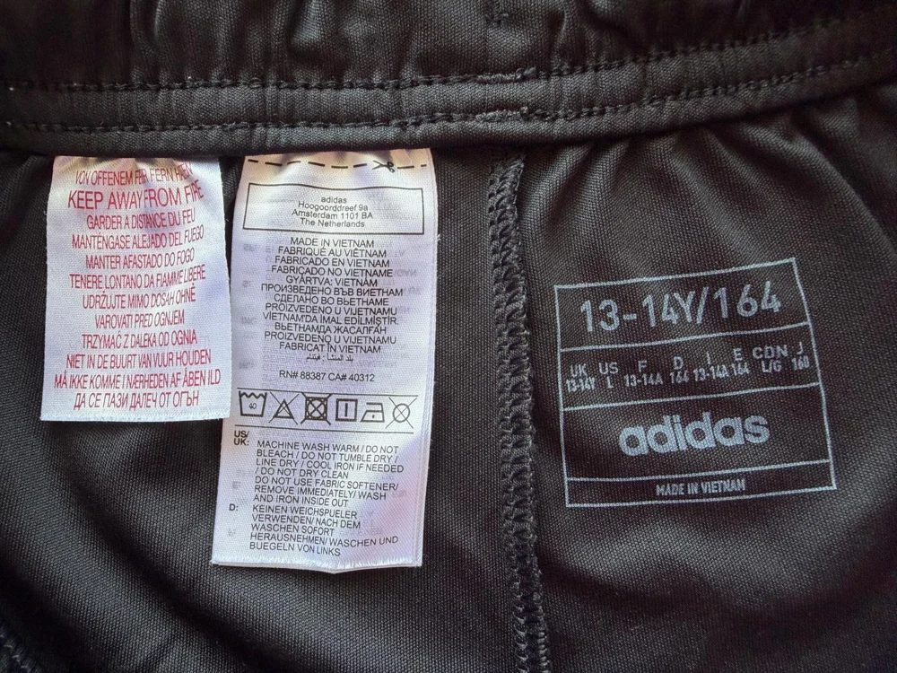 adidas Bottoms, size 14y, photo 3