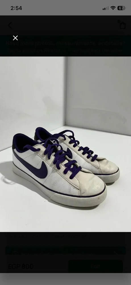 Nike Sneakers, size 39.5, photo 4
