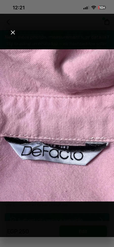 Defacto Shirts, size S / 36 / 8, photo 4