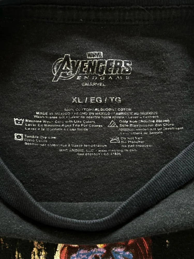 Avengers T-shirts, size XL, photo 4