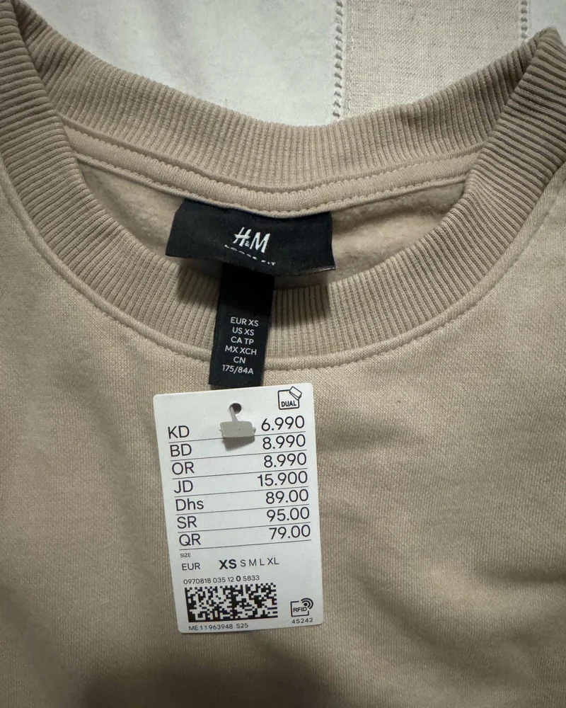 H&M Sweatshirts, size XS / 34 / 6, photo 2