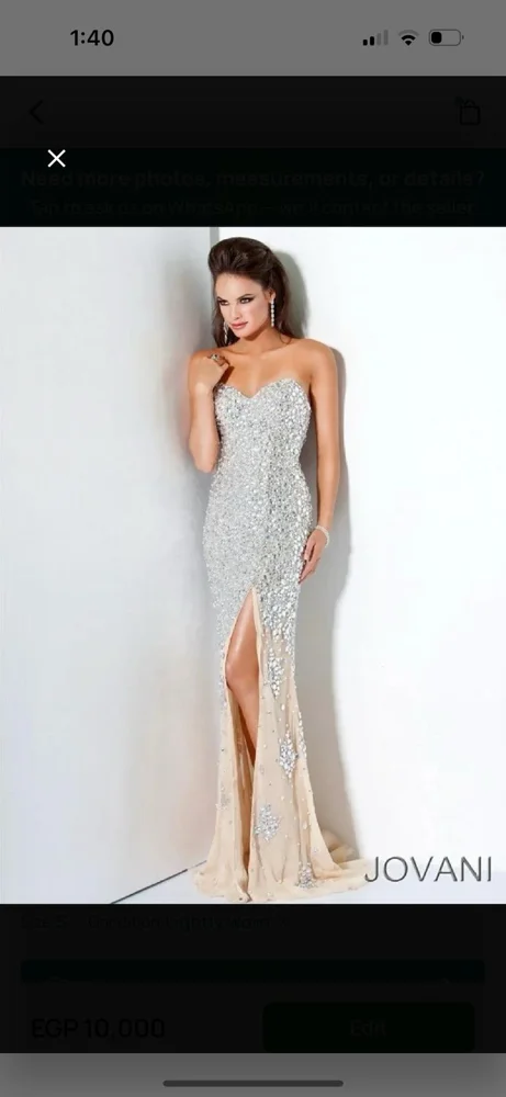 Jovani Maxi Dresses, size S / 36 / 8, photo 4