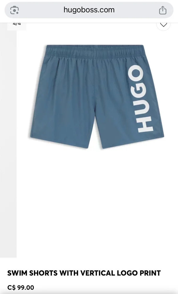 Hugo Boss Swim Trunks, size S, photo 5