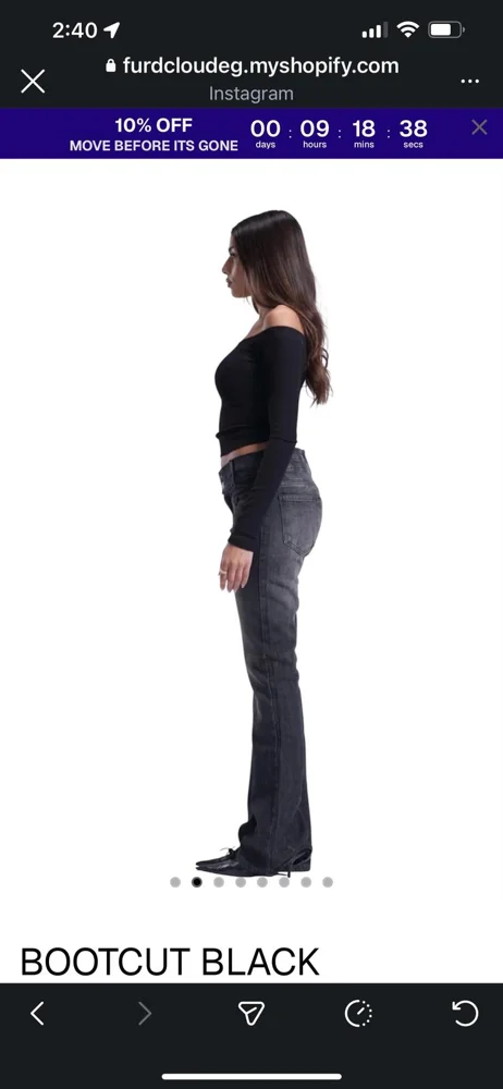 local brands Jeans, size L / 40 / 12, photo 3