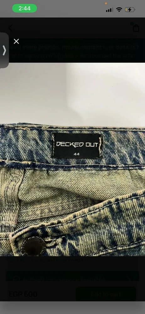 Jeans, size XL, photo 4