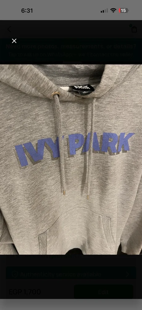 Ivy Park Hoodies, size S / 36 / 8, photo 3