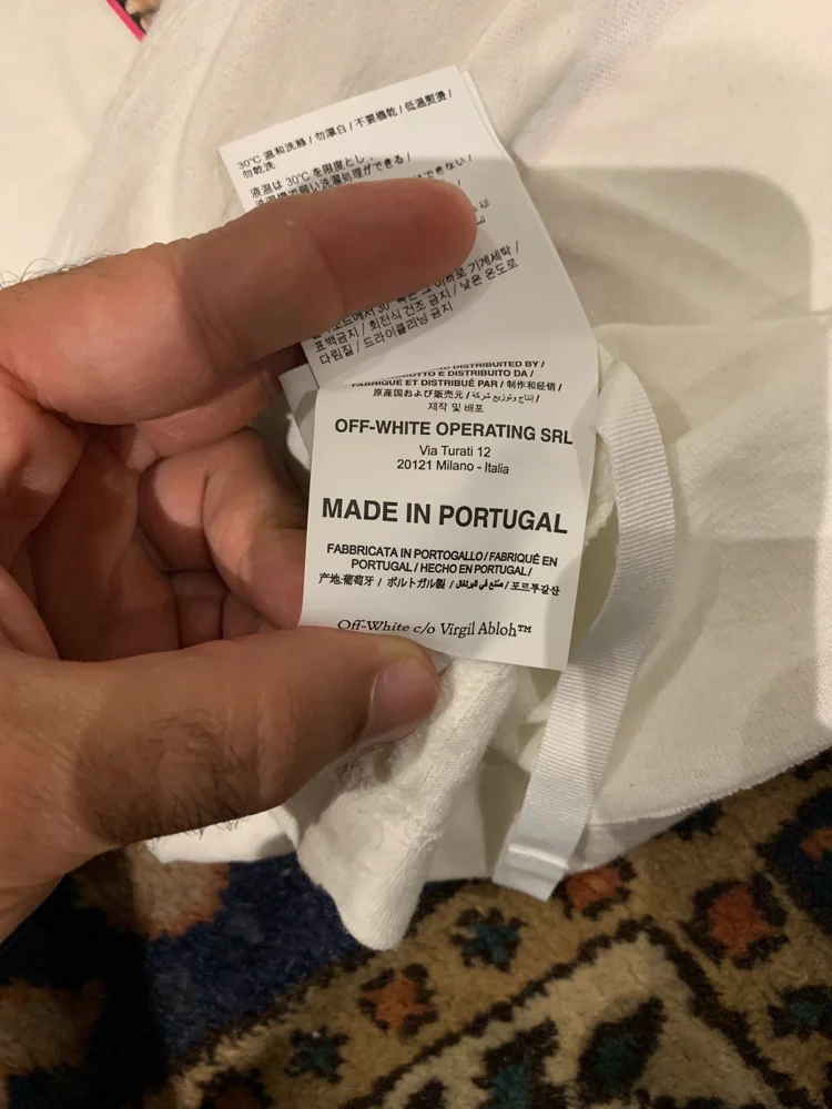 Off-White T-shirts, size L, photo 6