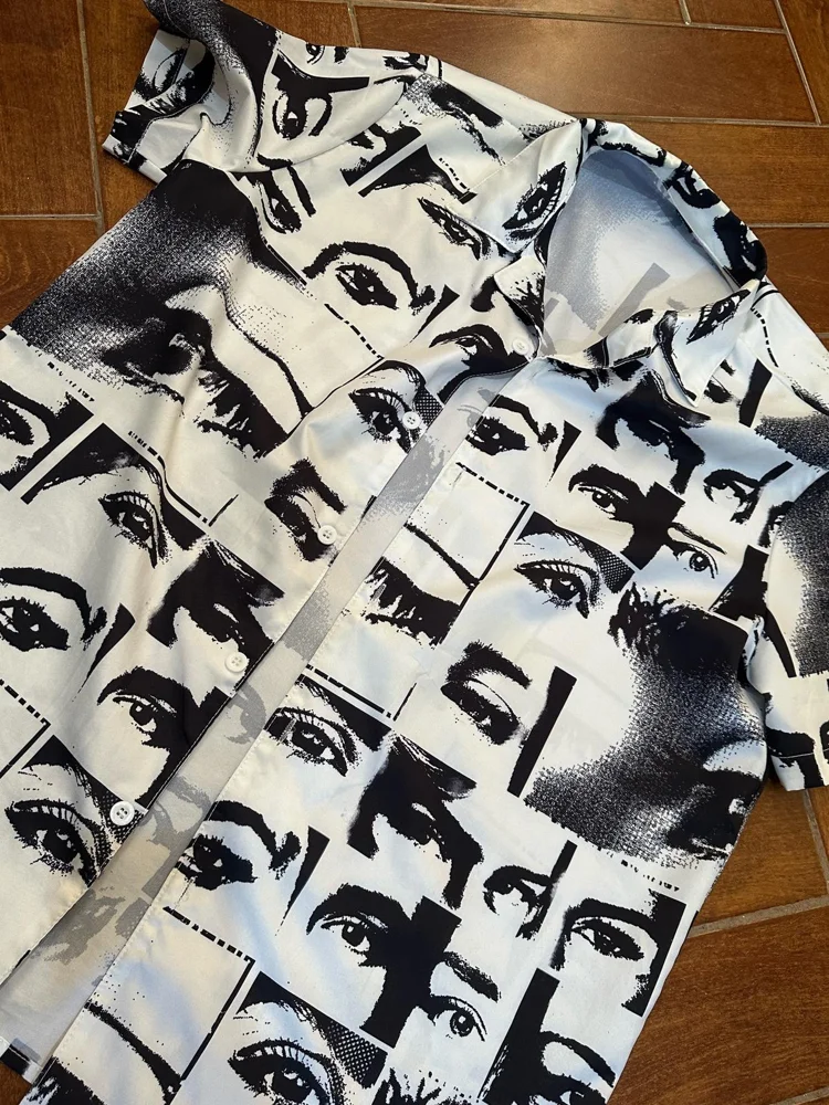Shein Short Sleeve Shirts, size M, photo 3