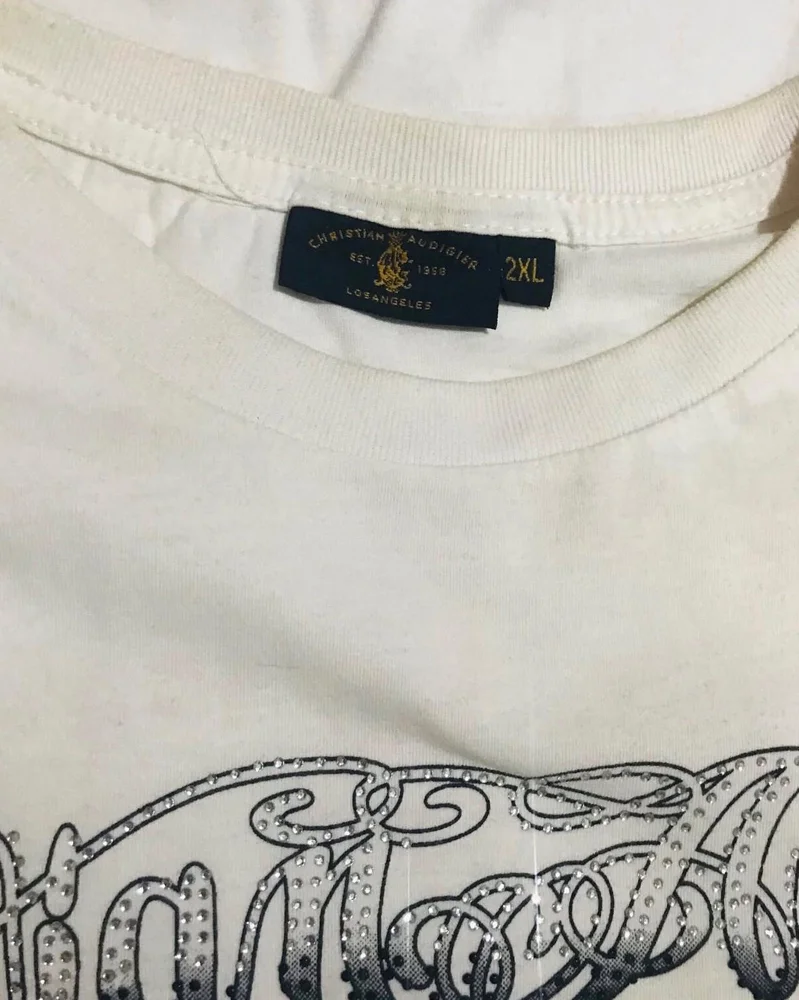 Christian Audigier T-shirts, size L, photo 3