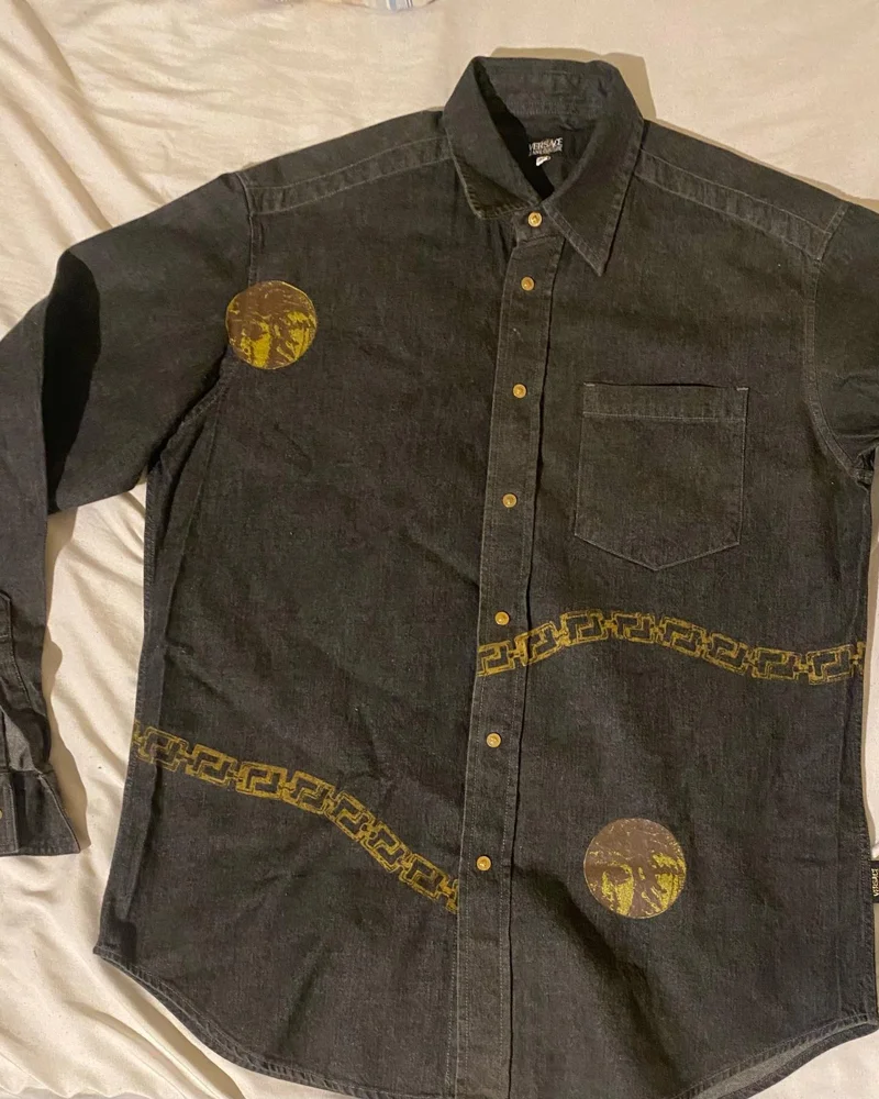 Versace Jeans Couture Long Sleeve Shirts
