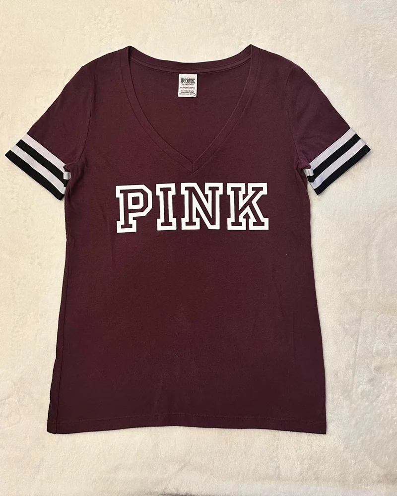 Pink T-shirts, size XS / 34 / 6, photo 3