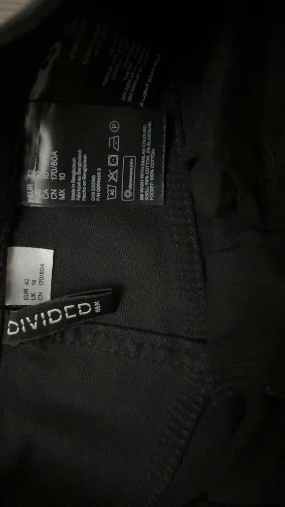 H&M Divided Jeans, size XL / 42 / 14, photo 2