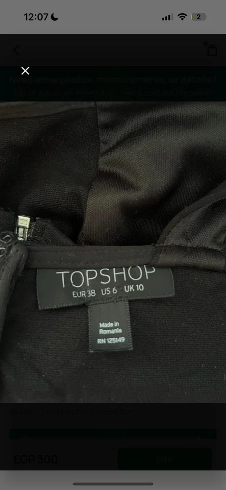 Topshop Tank Tops, size M / 38 / 10, photo 4
