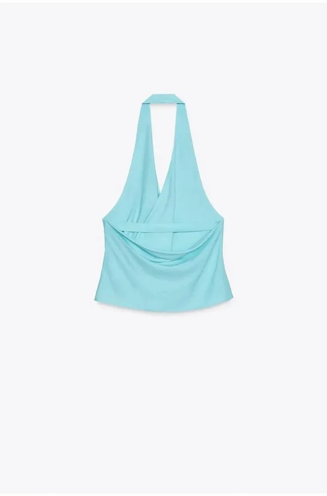 Zara Halter Tops, size S / 36 / 8, photo 3