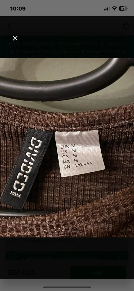 H&M Crop Tops, size M / 38 / 10, photo 6