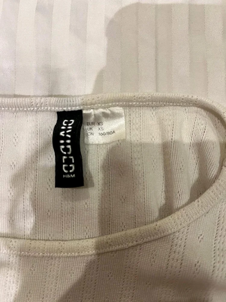 H&M Divided Crop Tops, size XS / 34 / 6, photo 3