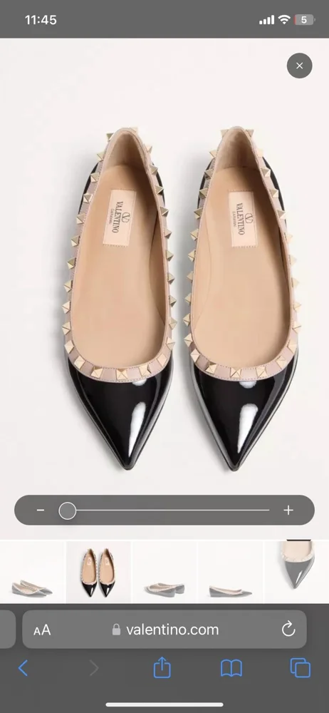 Valentino Flats, size 37, photo 3