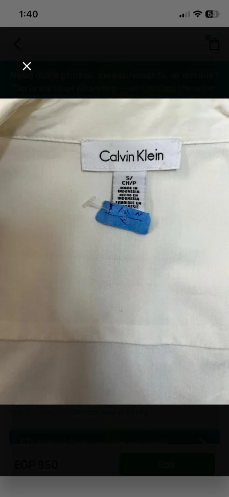 Calvin Klein Shirts, size M / 38 / 10, photo 4