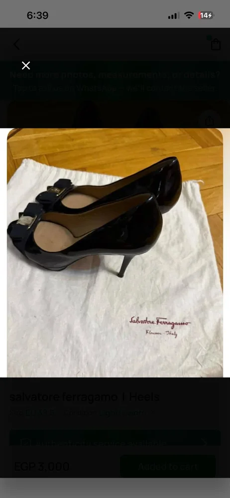 Salvatore Ferragamo Pumps, size 39.5, photo 4