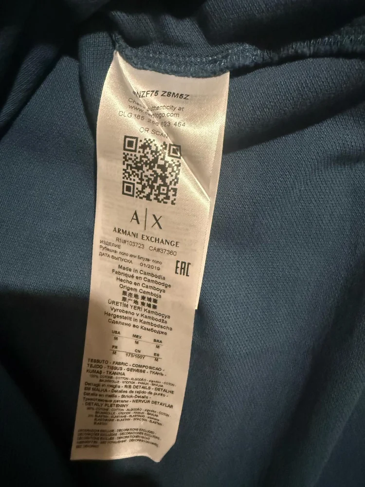 Armani Exchange T-shirts, size M, photo 4
