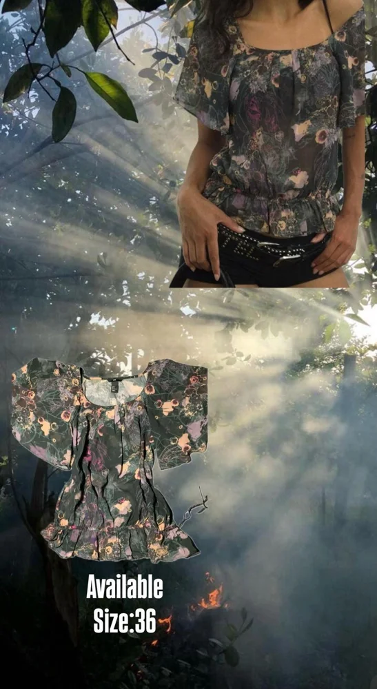 H&M Blouses, size S / 36 / 8, photo 4