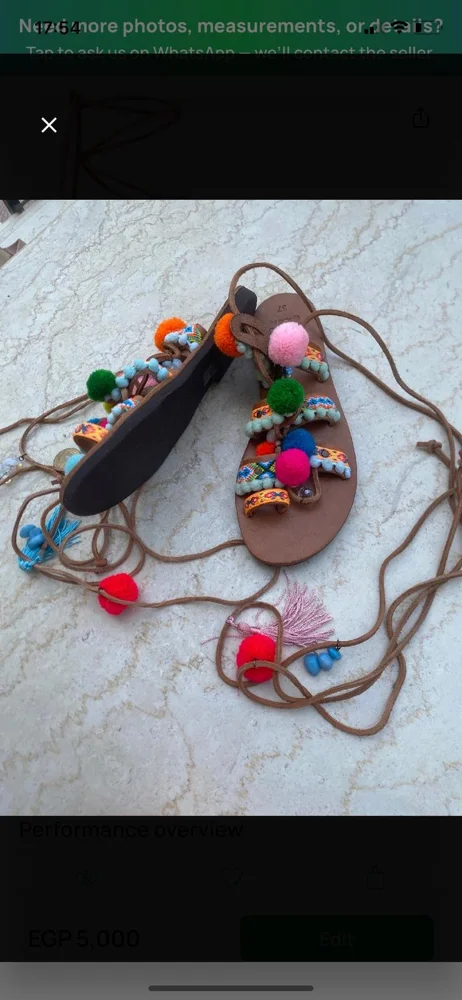 Sandals, size 37, photo 3