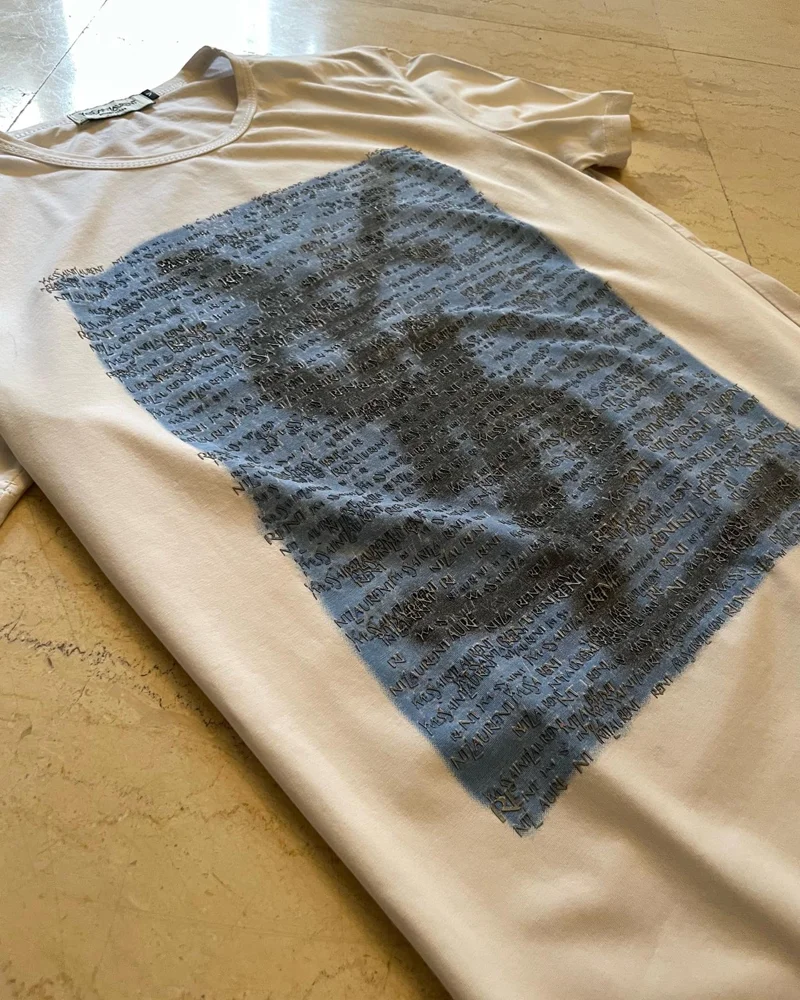 Yves Saint Laurent T-shirts, size M, photo 4