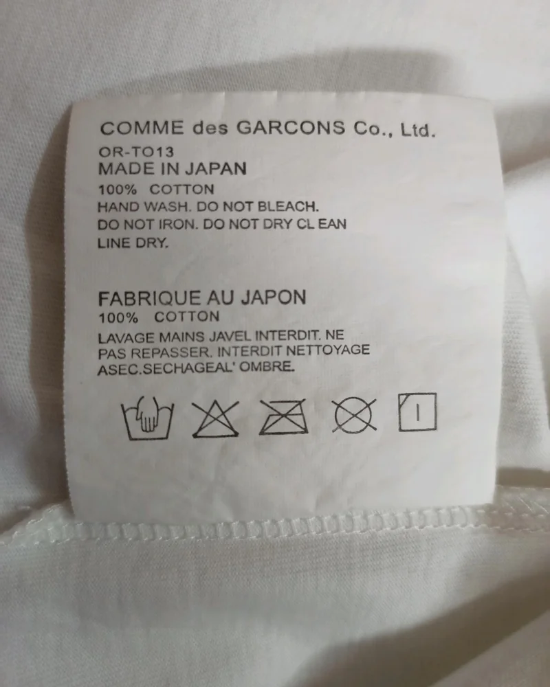 Comme des Garçons T-shirts, size S, photo 5