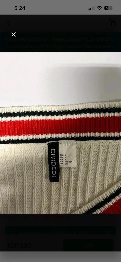 H&M Sweaters & Pullovers, size S / 36 / 8, photo 4