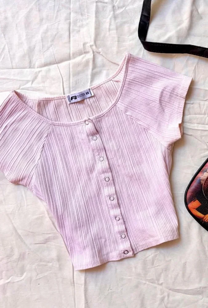 Pink T-shirts, size XS / 34 / 6, photo 3