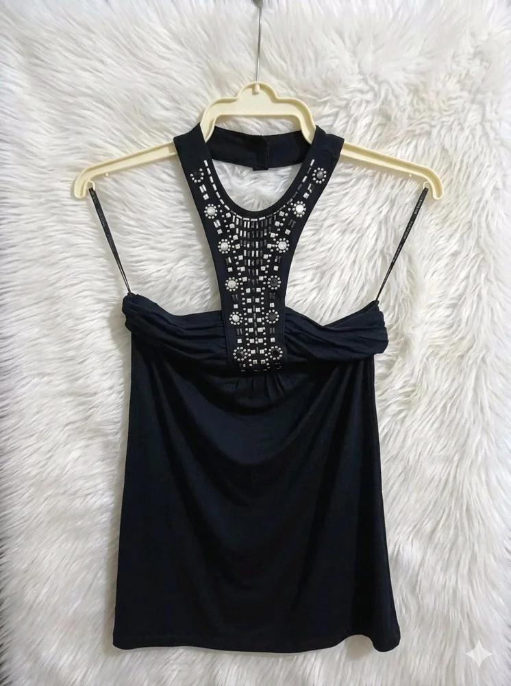Morgan Halter Tops, size S / 36 / 8, photo 2