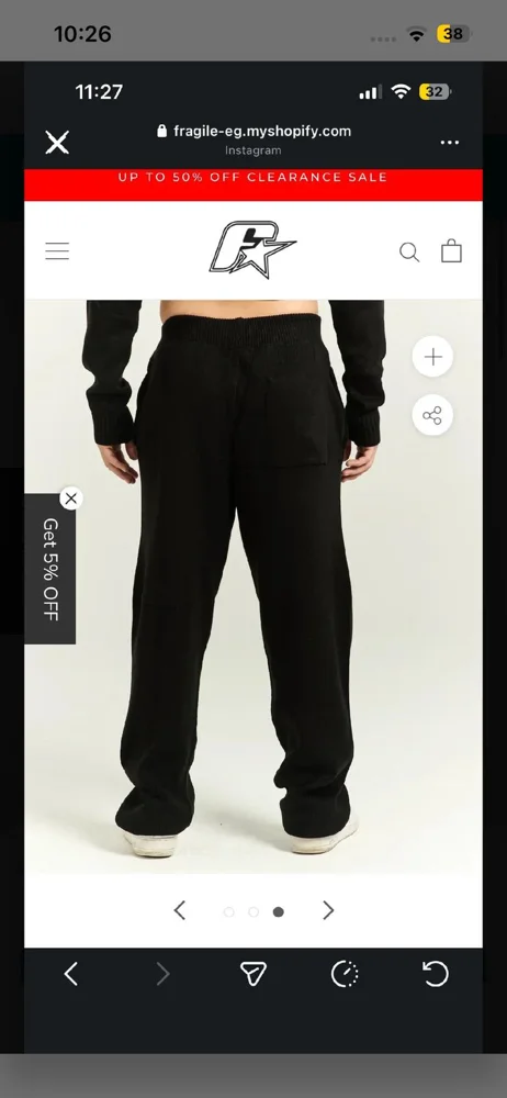 Sweatpants, size S / 36 / 8, photo 2