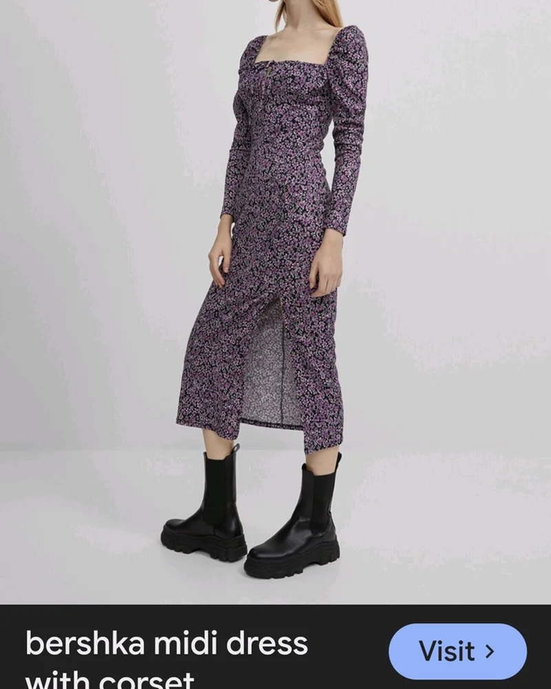 Bershka Midi Dresses, size M / 38 / 10, photo 3
