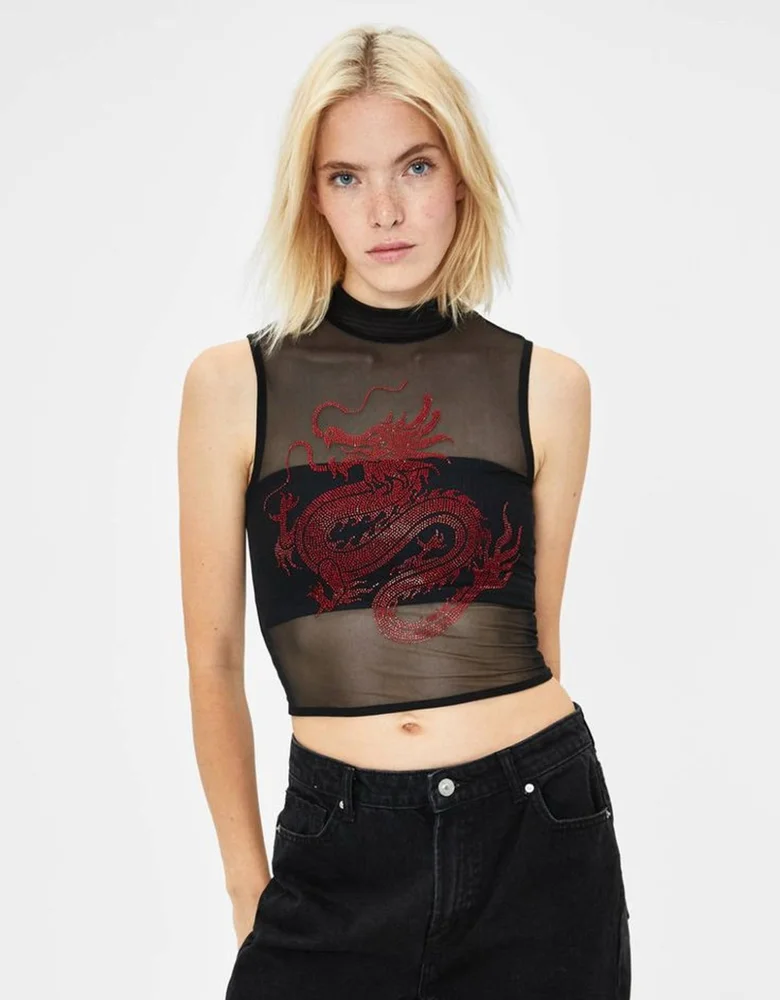 Bershka Tank Tops, size S / 36 / 8, photo 2