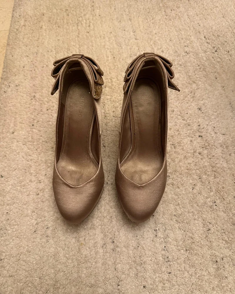 Bianco Stiletto Heels, size 38, photo 3