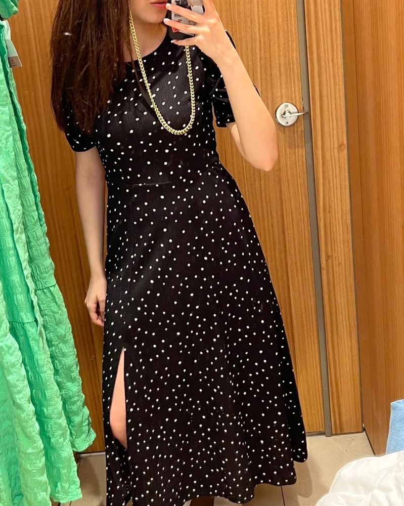 Lefties Midi Dresses, size XS / 34 / 6, photo 2
