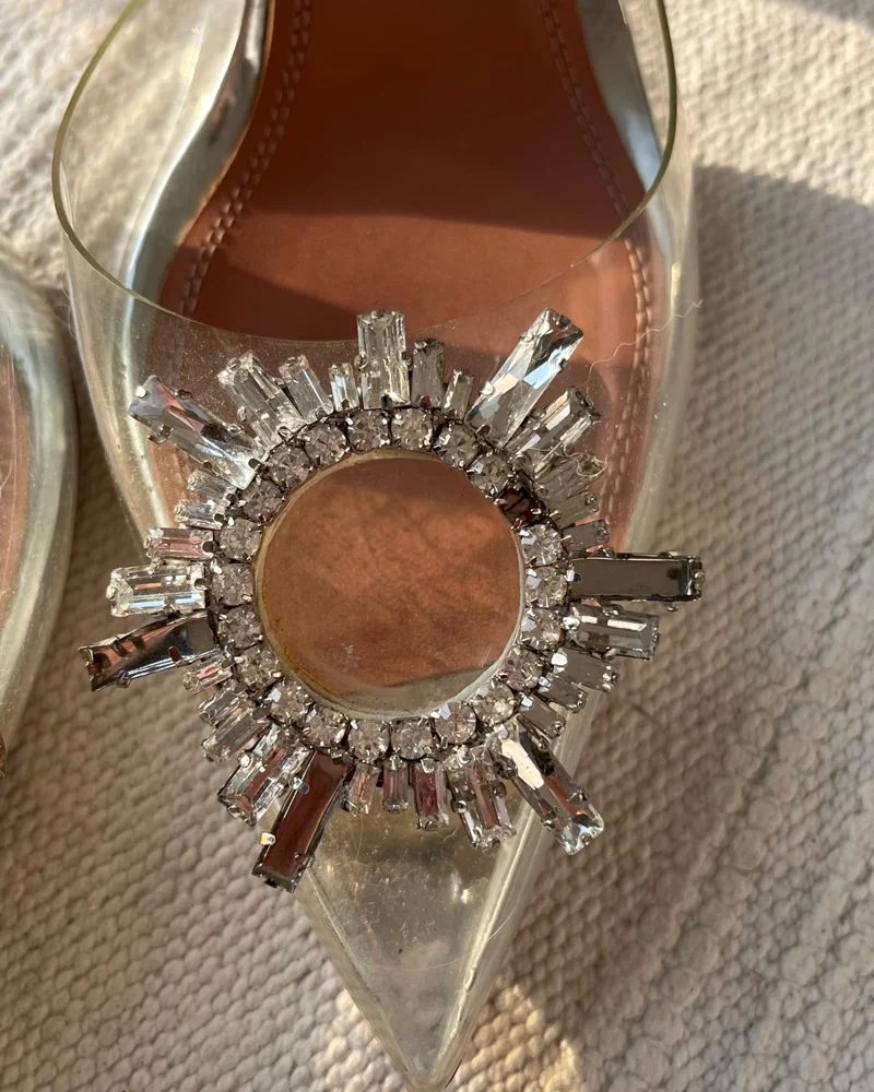 Amina Muaddi Mules, size 38.5, photo 3